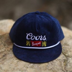 Coors Corduroy Blue Hat